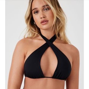 Convertible Triangle Bikini Top in LAVENDER